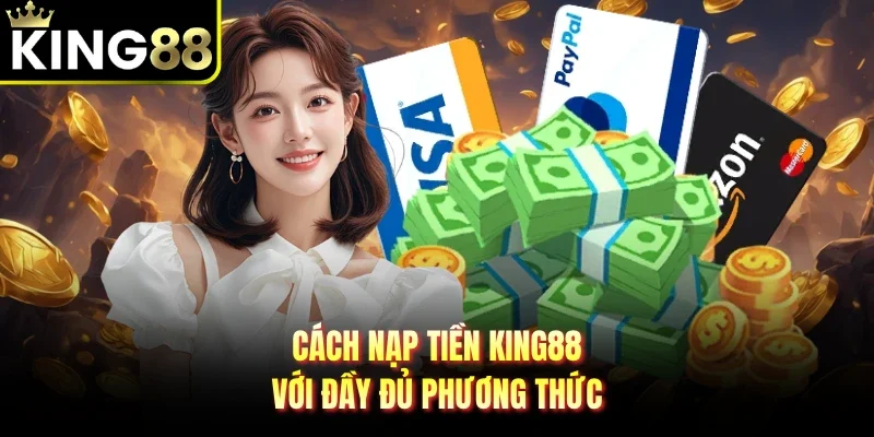 Cách nạp tiền King88 với đầy đủ phương thức