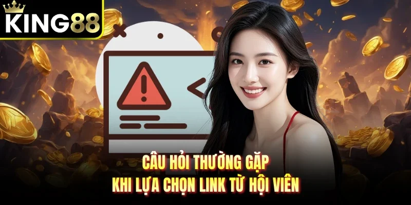 Câu hỏi thường gặp khi lựa chọn link từ hội viên