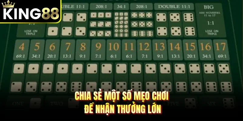Chia sẻ một số mẹo chơi để nhận thưởng lớn