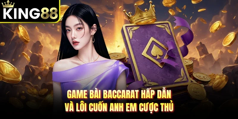 Game bài baccarat hấp dẫn và lôi cuốn anh em cược thủ