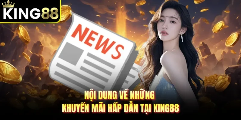 Nội dung về những khuyến mãi hấp dẫn tại King88