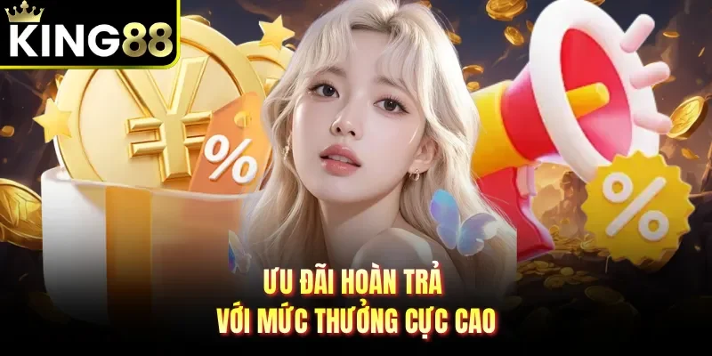 Ưu đãi hoàn trả với mức thưởng cực cao