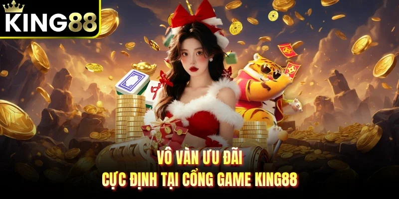 Vô vàn ưu đãi cực định tại cổng game King88